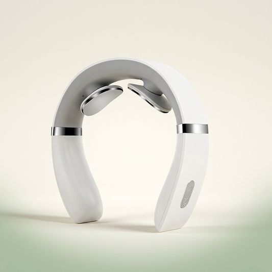 Masseur cervical Relaxialis blanc — vue studio