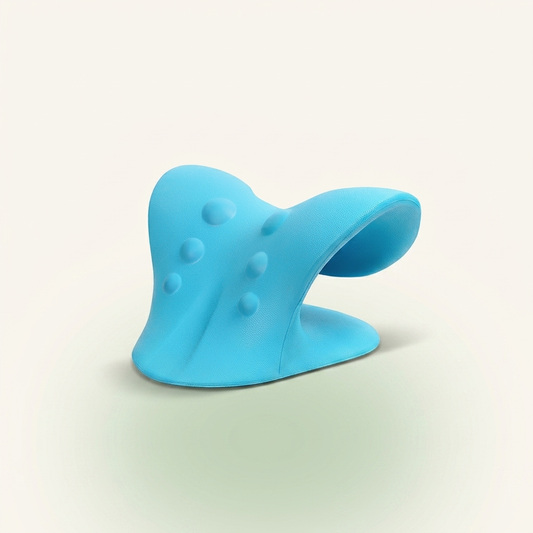 Oreiller cervical Relaxialis — coussin de traction cervicale avec points de massage